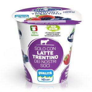 foto vasetto yogurt Latte Trento