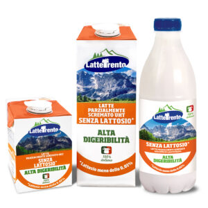 Latte senza  lattosio ad alta digeribilità